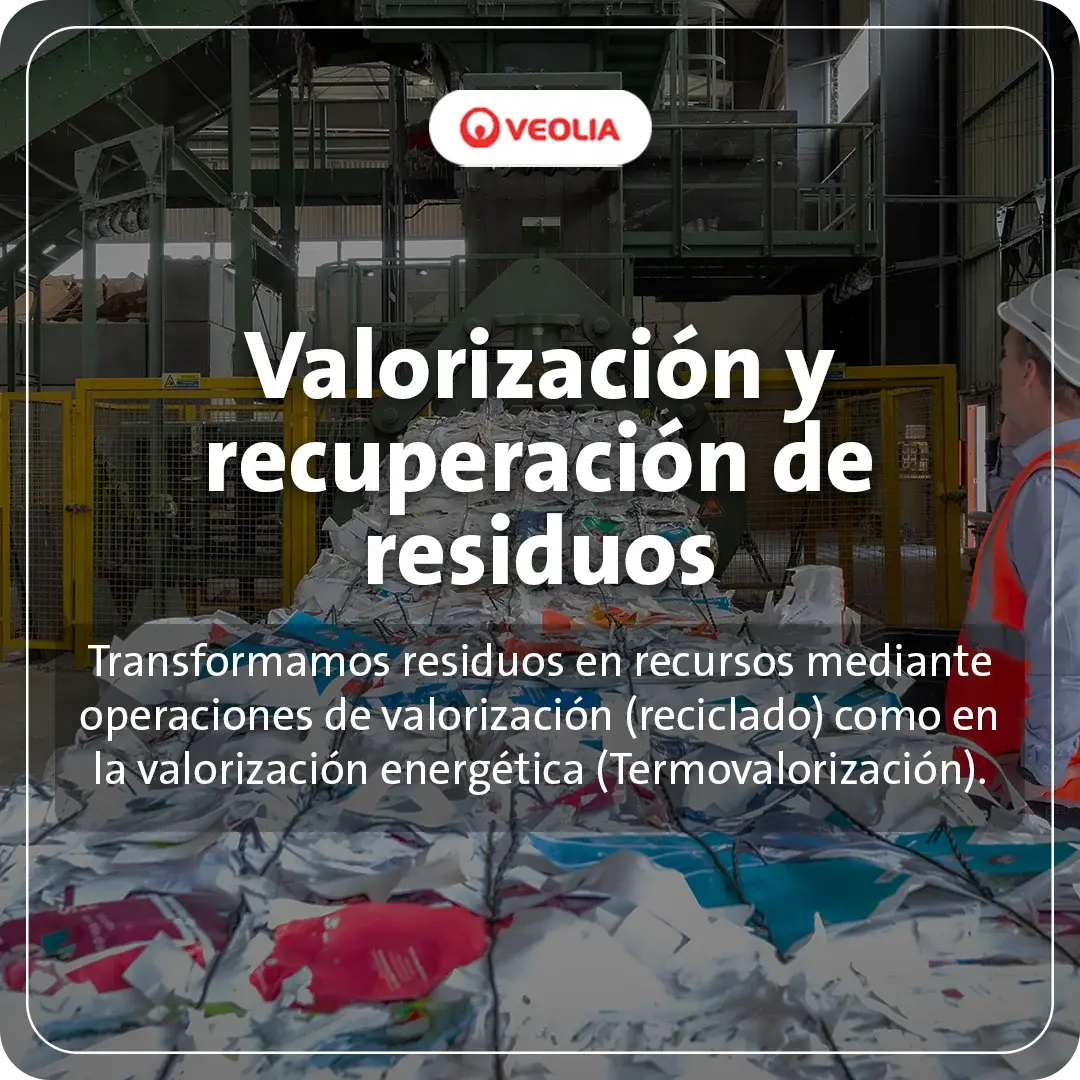 Veolia - Valorización y recuperación de residuos