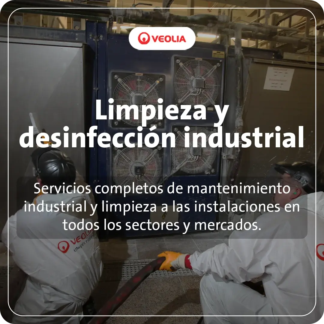 Veolia . Limpieza y desinfección industrial