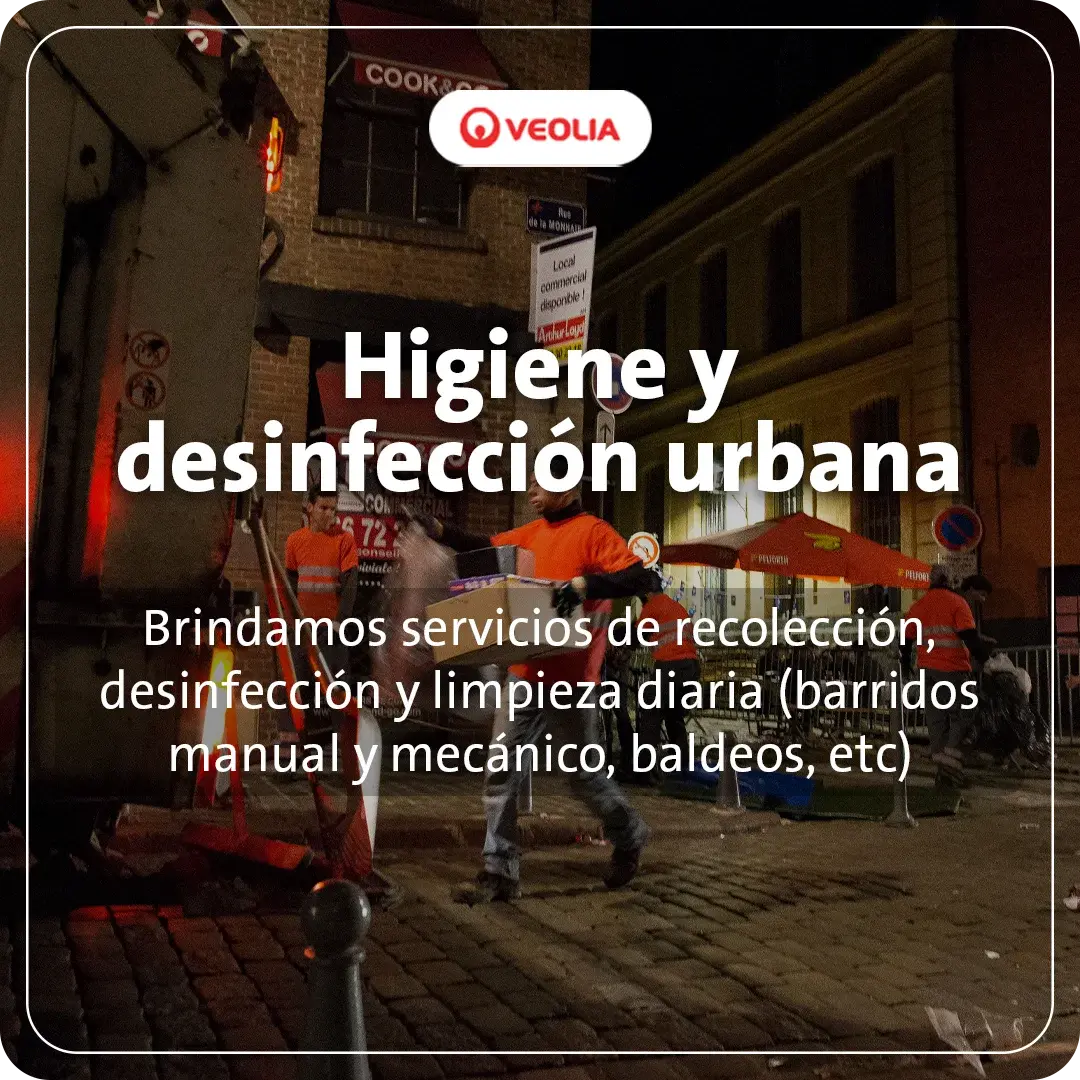 Veolia - Higiene y desinfección urbana