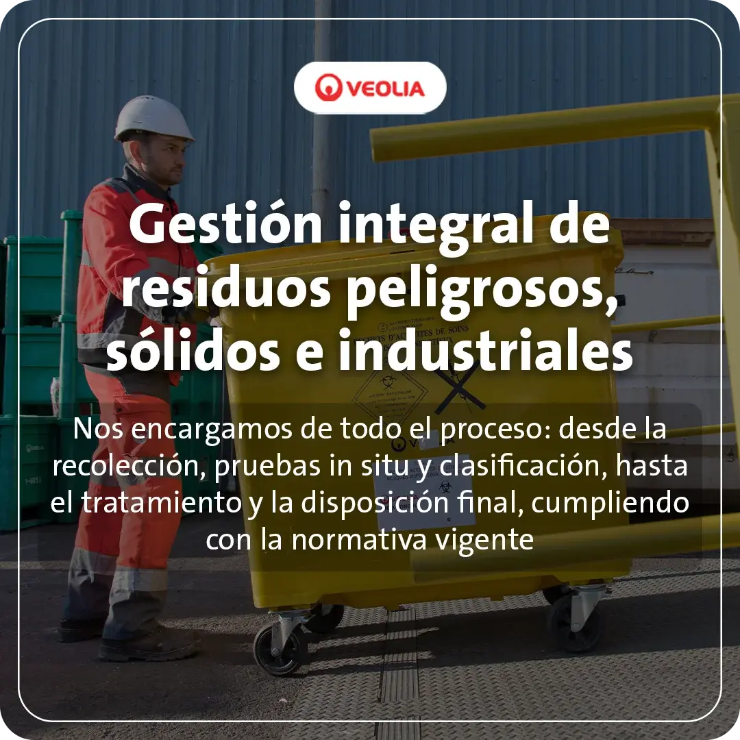 Veolia Peru  - servicios de gestión integral de resduos solidos industriales y peligrosos