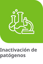 Inactivación de patógenos Inactivación de patógenos