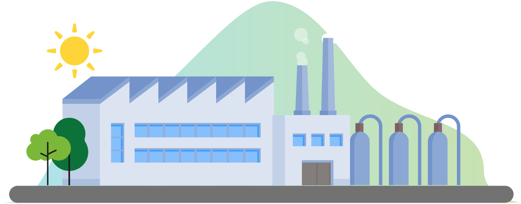 Industria F&B gráfico